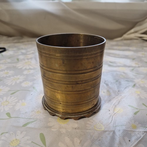 Antique wwi brass artillery - wwi,