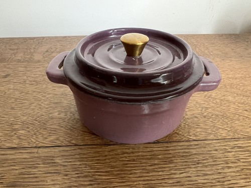 Miniature purple cast iron - cast,