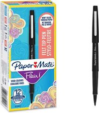 PaperMate Flair Medium Nylon Tip Fineliner Pens Colour Choice and Assorted Packs