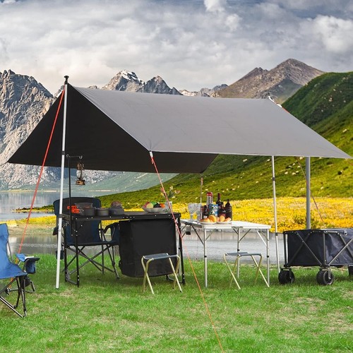 230cm tent poles telescopic - 2x,