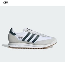 adidas Originals SL 72 RS Trainers White/Green Size Uk 9