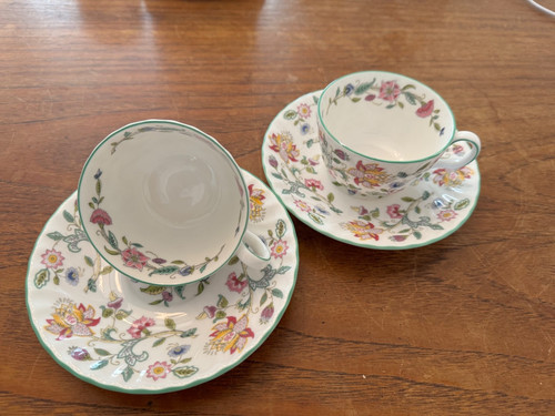 Pair minton haddon - haddon, cup