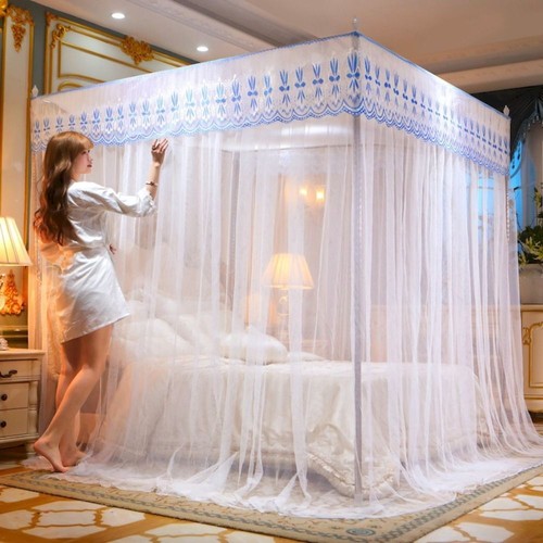 Corner double bed canopy - corner,