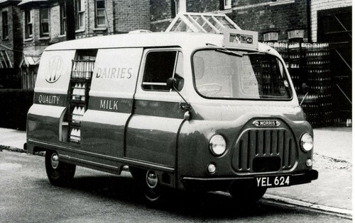 Morris delivery van - morris,