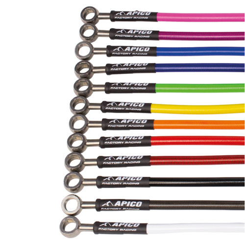 Apico brake hose rear - apico, montesa