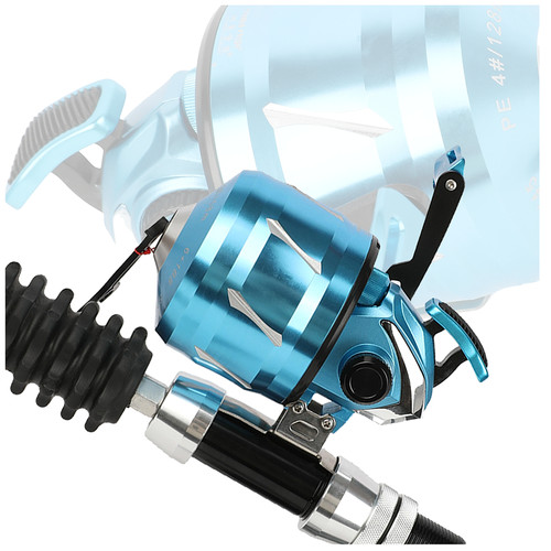 Compound bow fishing reel - reel, 7