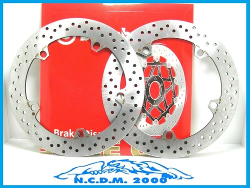 Pair front brake - pair, discs