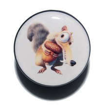 ICE AGE SQUIRREL FLESH PLUG