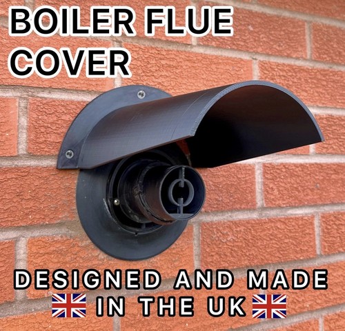 Boiler flue rain snow - snow, cover