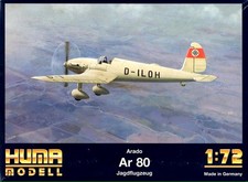Huma 3005 1/72 Arado Ar 80 Plastic kit!