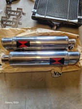 VMax Black Widow Exhaust Cans