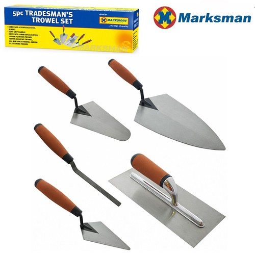 5pc trowel set soft grip - 5pc,