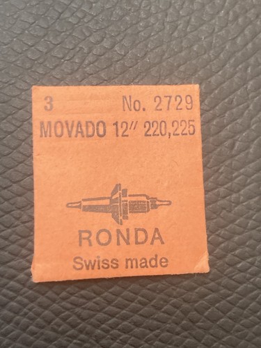 Movado 220 ronda 2729 sealed - 220,