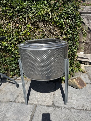 Stainless steel fire pit - steel,