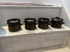 Denby Arabesque Soup Bowls &