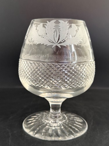 Edinburgh crystal thistle cut - edinburgh,