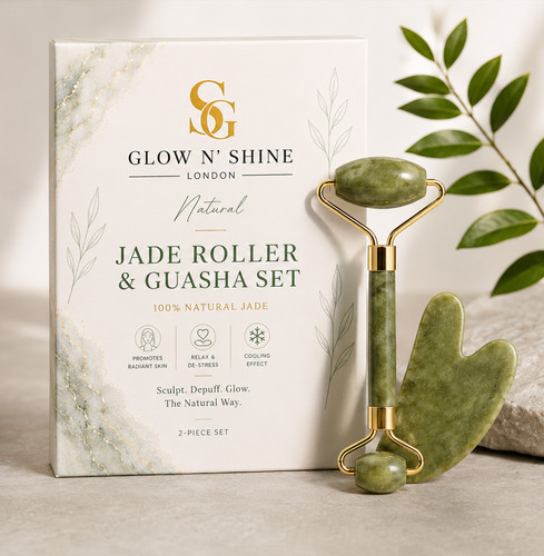 Jade roller guasha face - jade,