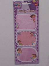 Dora The Explorer  Sticky Notes (3 sets of 20)