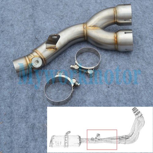 Motorcycle mid exhaust pipe - motorcycle,