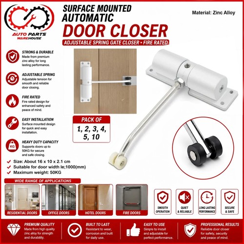 Heavy duty door gate - duty, closer