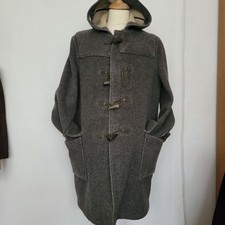 retro vintage  gloverall grey
