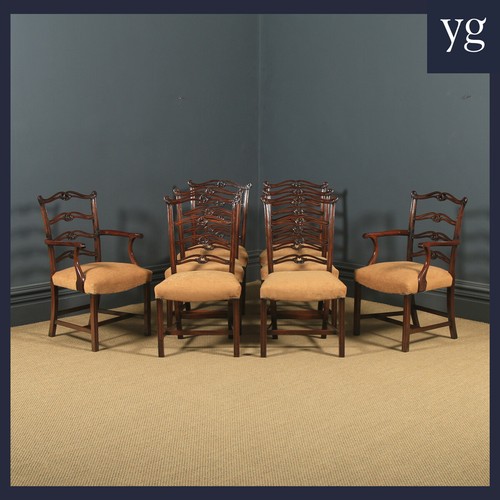 Antique set eight english - set, 8