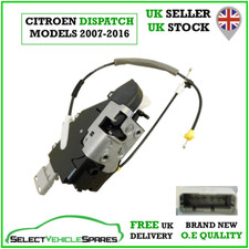 OE NEW CITROEN DISPATCH MK2 DRIVERS SIDE RIGHT FRONT DOOR LOCK 2007-2016