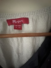 Monsoon Silver Shimmer Cropped