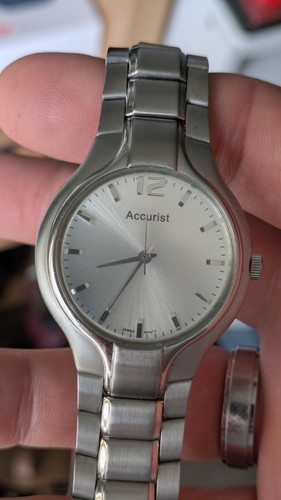 Accurist men stainless - stainless, steel
