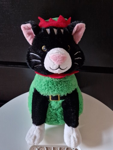 Tesco christmas elf cat - cat, soft