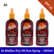 3x Malibu Sun Non Greasy