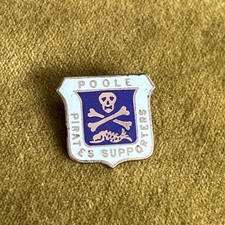 Vintage 1950 Enamel Pin Badge