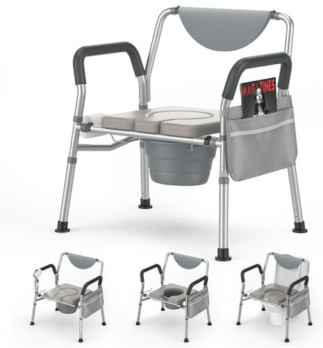 Heavy duty bariatric commode - duty,
