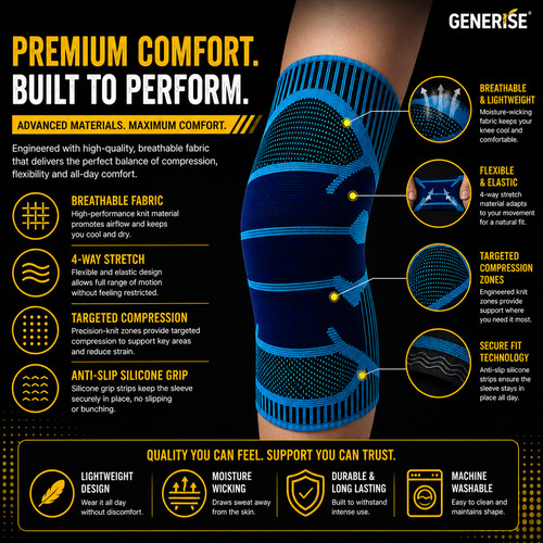 Knee support compression anti - support,