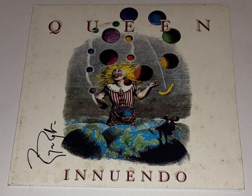 Signed roger taylor - roger, queen