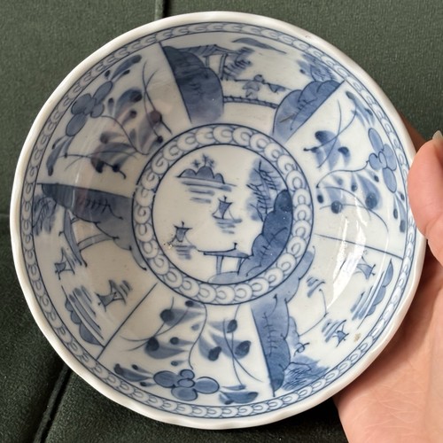 Blue and white - blue,