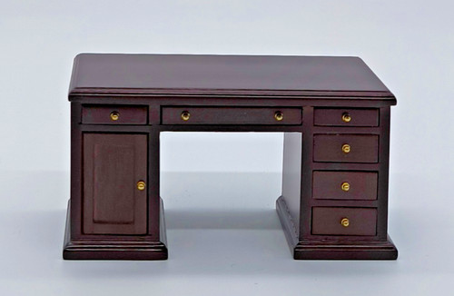 Dolls house mahogany - dolls,