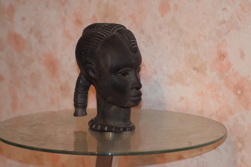 Vintage african hand carved - hand,