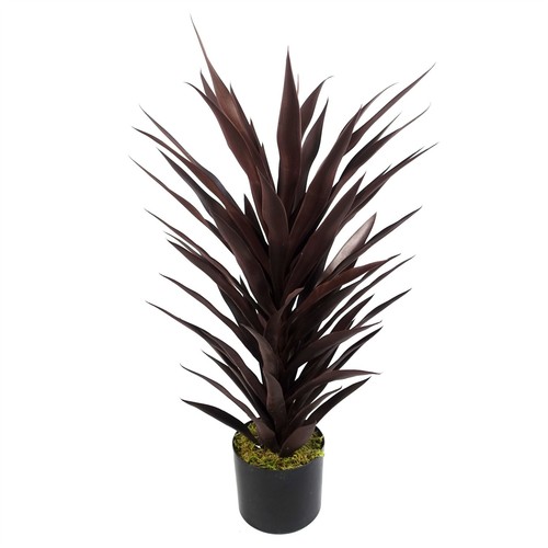 Artificial dark red - dark, yucca