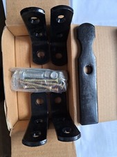 NEW Wickes black metal double