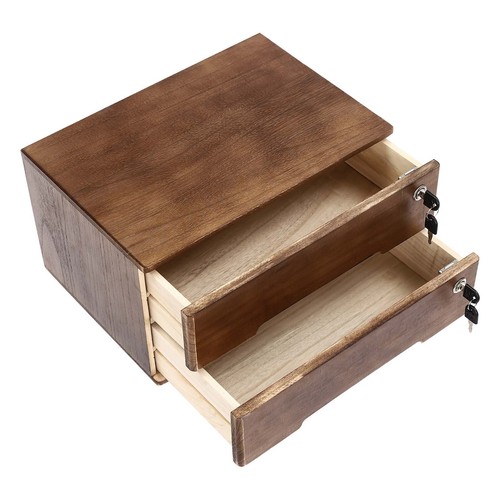 Tier wooden desktop - 2-tier,