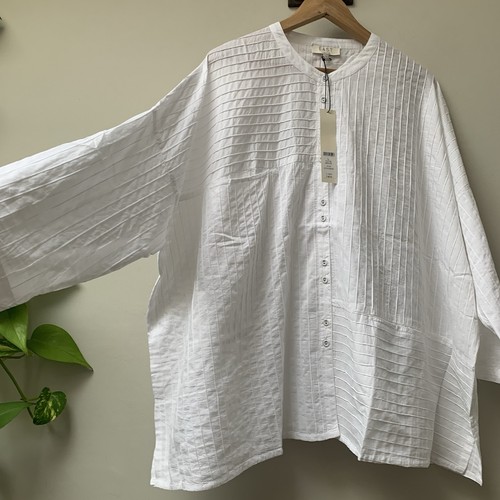 East pintuck shirt - pintuck, top