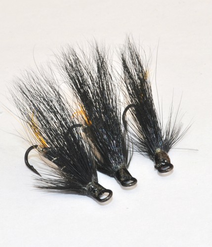 Stoats tail salmon flies - 3,