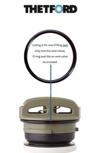 Ring seal for - ring, vent