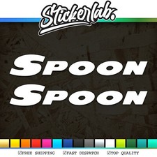 SPOON - sticker, vinyl, JDM