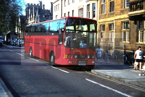 35mm slide london coaches daf - 35mm,