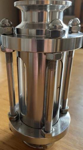 Sight glass 153mm - sight, tall