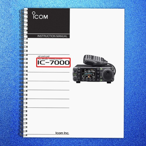 Icom 7000 vhf uhf - icom,