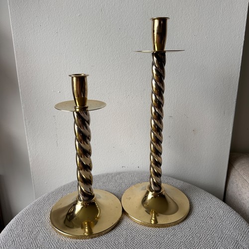 Vintage brass twist - brass,