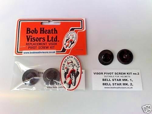 Bell star helmet visor - star,